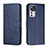 Leather Case Stands Flip Cover Holder Y01X for Xiaomi Mi 12T Pro 5G Blue