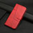 Leather Case Stands Flip Cover Holder Y01X for Xiaomi Mi 13 5G Red