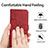 Leather Case Stands Flip Cover Holder Y01X for Xiaomi Poco M4 5G