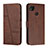 Leather Case Stands Flip Cover Holder Y01X for Xiaomi Redmi 9 Activ