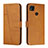 Leather Case Stands Flip Cover Holder Y01X for Xiaomi Redmi 9 Activ