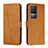 Leather Case Stands Flip Cover Holder Y01X for Xiaomi Redmi K50 5G