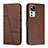 Leather Case Stands Flip Cover Holder Y01X for Xiaomi Redmi K50 Ultra 5G