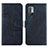 Leather Case Stands Flip Cover Holder Y01X for Xiaomi Redmi Note 10 5G