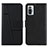 Leather Case Stands Flip Cover Holder Y01X for Xiaomi Redmi Note 10 Pro Max Black