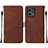 Leather Case Stands Flip Cover Holder Y02B for Motorola Moto G Stylus (2023) 4G