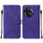 Leather Case Stands Flip Cover Holder Y02B for OnePlus 11R 5G Purple