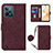 Leather Case Stands Flip Cover Holder Y02B for Realme C31