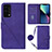 Leather Case Stands Flip Cover Holder Y02B for Realme GT Master 5G Purple