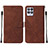 Leather Case Stands Flip Cover Holder Y02B for Realme Narzo 50 4G