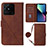 Leather Case Stands Flip Cover Holder Y02B for Realme Narzo 50A