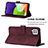 Leather Case Stands Flip Cover Holder Y02B for Samsung Galaxy F22 4G