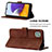 Leather Case Stands Flip Cover Holder Y02B for Samsung Galaxy F42 5G