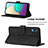 Leather Case Stands Flip Cover Holder Y02B for Samsung Galaxy M02