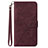 Leather Case Stands Flip Cover Holder Y02B for Samsung Galaxy M53 5G