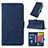 Leather Case Stands Flip Cover Holder Y02B for Samsung Galaxy M53 5G