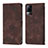 Leather Case Stands Flip Cover Holder Y02B for Vivo V21e 4G