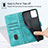 Leather Case Stands Flip Cover Holder Y02B for Vivo Y01