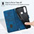 Leather Case Stands Flip Cover Holder Y02B for Vivo Y11