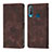 Leather Case Stands Flip Cover Holder Y02B for Vivo Y11