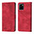Leather Case Stands Flip Cover Holder Y02B for Vivo Y32t Red