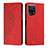 Leather Case Stands Flip Cover Holder Y02X for Oppo Find X5 Pro 5G Red