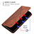 Leather Case Stands Flip Cover Holder Y02X for Oppo Reno7 4G