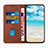 Leather Case Stands Flip Cover Holder Y02X for Oppo Reno7 5G