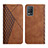 Leather Case Stands Flip Cover Holder Y02X for Realme 8 5G