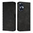 Leather Case Stands Flip Cover Holder Y02X for Realme Narzo N55 Black