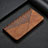 Leather Case Stands Flip Cover Holder Y02X for Samsung Galaxy M40S Brown