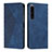 Leather Case Stands Flip Cover Holder Y02X for Sony Xperia 1 IV Blue