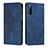 Leather Case Stands Flip Cover Holder Y02X for Sony Xperia 10 IV Blue