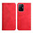 Leather Case Stands Flip Cover Holder Y02X for Xiaomi Mi 11T 5G Red