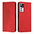 Leather Case Stands Flip Cover Holder Y02X for Xiaomi Mi 12T 5G Red