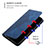 Leather Case Stands Flip Cover Holder Y02X for Xiaomi Poco M4 5G