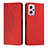 Leather Case Stands Flip Cover Holder Y02X for Xiaomi Poco X4 GT 5G Red