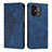 Leather Case Stands Flip Cover Holder Y02X for Xiaomi Redmi 12C 4G Blue