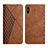 Leather Case Stands Flip Cover Holder Y02X for Xiaomi Redmi 9A