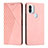 Leather Case Stands Flip Cover Holder Y02X for Xiaomi Redmi A1 Plus Rose Gold