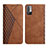 Leather Case Stands Flip Cover Holder Y02X for Xiaomi Redmi Note 10 5G