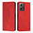 Leather Case Stands Flip Cover Holder Y02X for Xiaomi Redmi Note 12 4G Red