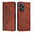 Leather Case Stands Flip Cover Holder Y02X for Xiaomi Redmi Note 12 Turbo 5G