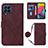 Leather Case Stands Flip Cover Holder Y03B for Samsung Galaxy M33 5G