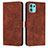 Leather Case Stands Flip Cover Holder Y03X for Motorola Moto Edge 20 Lite 5G