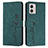 Leather Case Stands Flip Cover Holder Y03X for Motorola Moto G53 5G