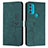 Leather Case Stands Flip Cover Holder Y03X for Motorola Moto G71 5G