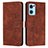 Leather Case Stands Flip Cover Holder Y03X for OnePlus Nord CE 2 5G