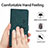 Leather Case Stands Flip Cover Holder Y03X for Oppo Reno6 5G