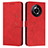 Leather Case Stands Flip Cover Holder Y03X for Realme 11 Pro 5G Red